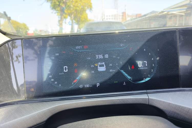 Used CHANGAN Eado 2023 Changan Edition PLUS Blue Whale NE 1.4T GDI DCT Prestige Version Instrument Cluster