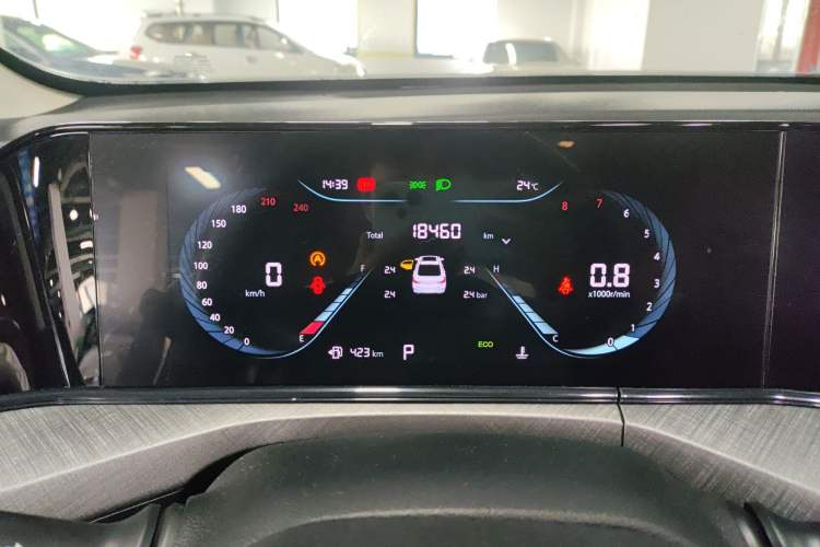 Used CHANGAN Eado 2023 Changan Edition PLUS Blue Whale NE 1.4T GDI DCT Prestige Version Instrument Cluster