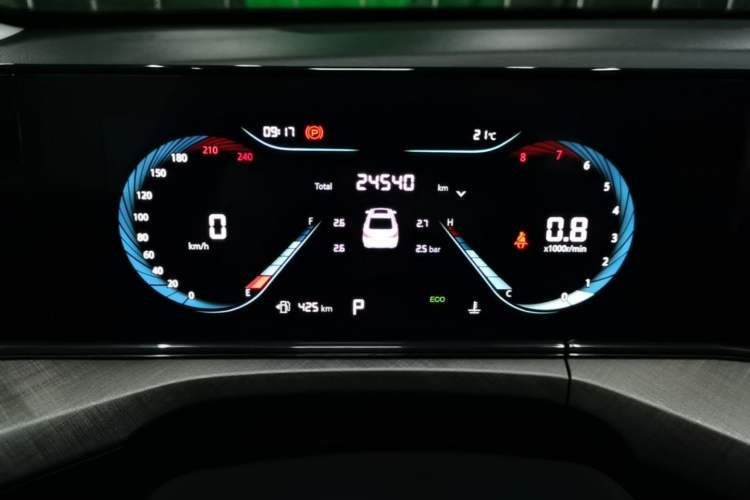 Used CHANGAN Eado 2023 Changan Edition PLUS Blue Whale NE 1.4T GDI DCT Prestige Version Instrument Cluster