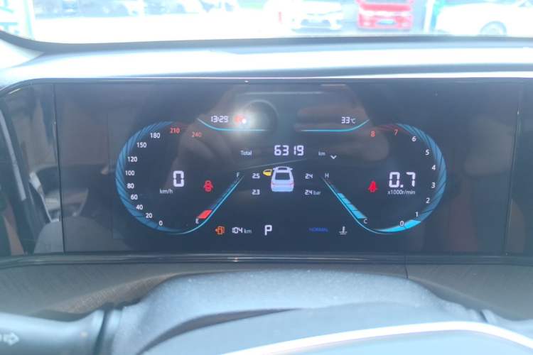 Used CHANGAN Eado 2023 Changan Edition PLUS Blue Whale NE 1.4T GDI DCT Prestige Version Instrument Cluster