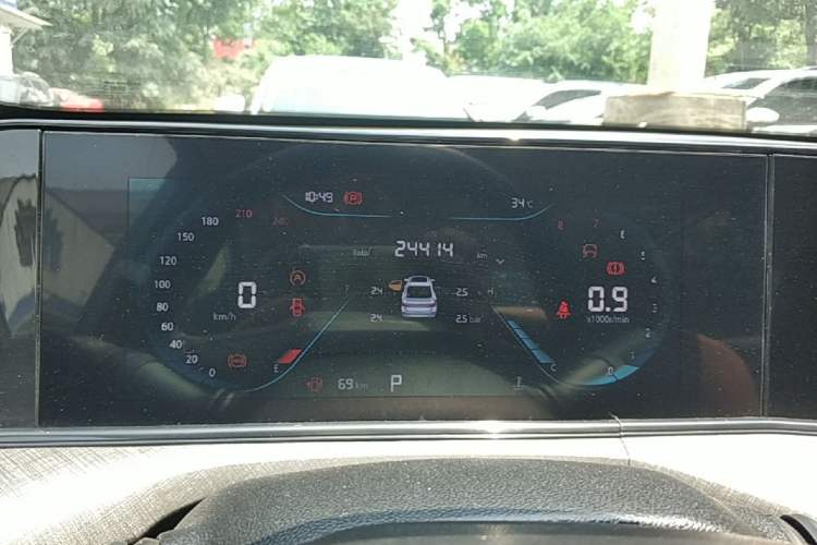 Used CHANGAN Eado 2023 Changan Edition PLUS Blue Whale NE 1.4T GDI DCT Prestige Version Instrument Cluster