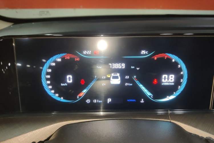 Used CHANGAN Eado 2023 Changan Edition PLUS Blue Whale NE 1.4T GDI DCT Prestige Version Instrument Cluster