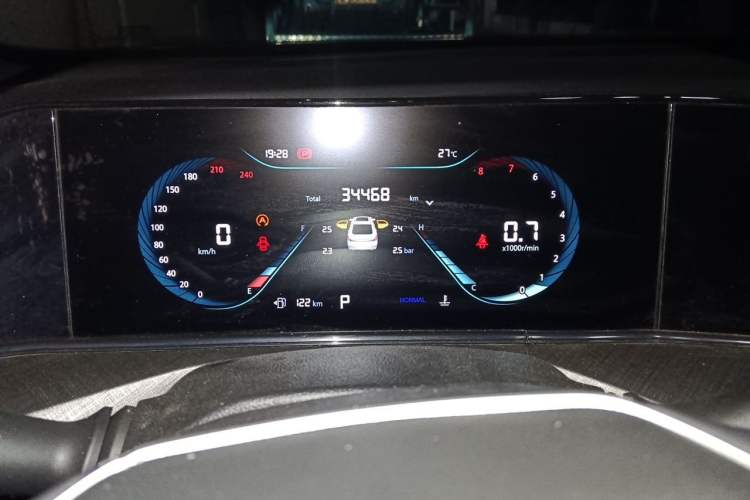 Used CHANGAN Eado 2023 Changan Edition PLUS Blue Whale NE 1.4T GDI DCT Prestige Version Instrument Cluster