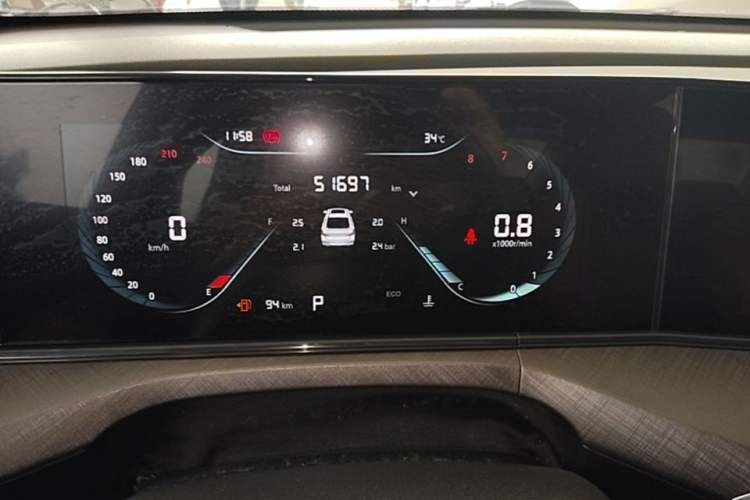 Used CHANGAN Eado 2023 Changan Edition PLUS Blue Whale NE 1.4T GDI DCT Prestige Version Instrument Cluster