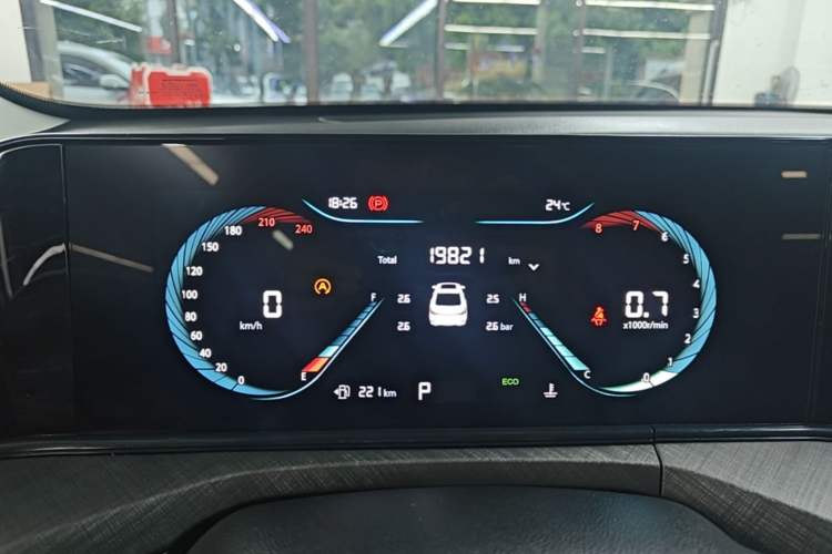 Used CHANGAN Eado 2023 Changan Edition PLUS Blue Whale NE 1.4T GDI DCT Prestige Version Instrument Cluster