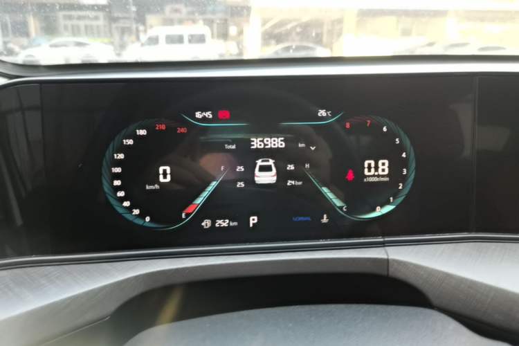 Used CHANGAN Eado 2023 Changan Edition PLUS Blue Whale NE 1.4T GDI DCT Prestige Version Instrument Cluster