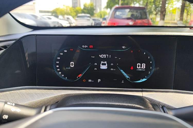 Used CHANGAN Eado 2023 Changan Edition PLUS Blue Whale NE 1.4T GDI DCT Prestige Version Instrument Cluster