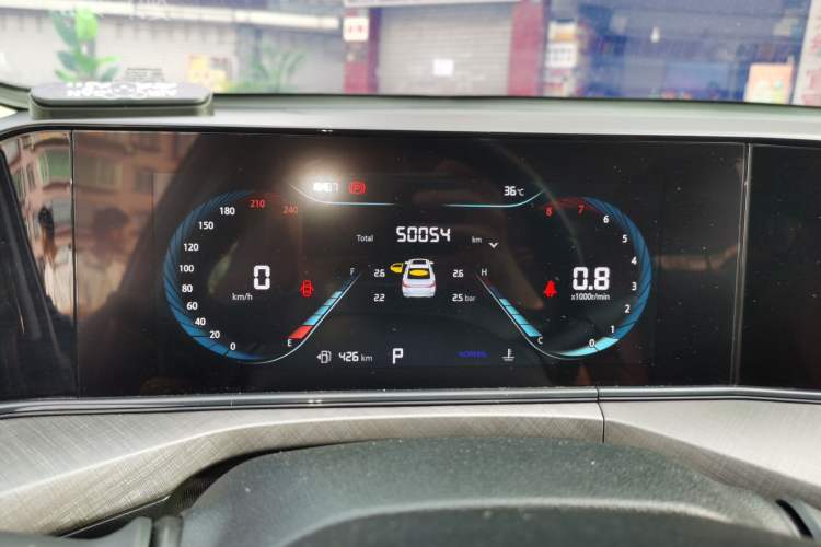Used CHANGAN Eado 2023 Changan Edition PLUS Blue Whale NE 1.4T GDI DCT Prestige Version Instrument Cluster
