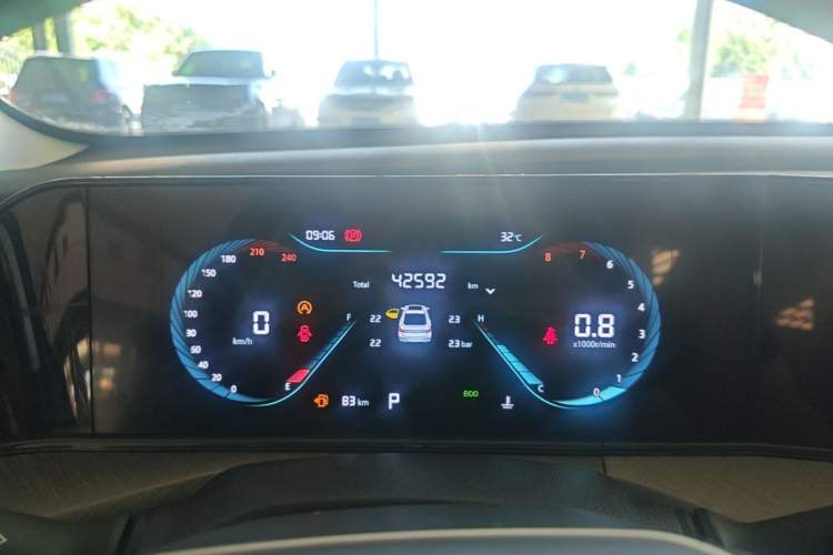 Used CHANGAN Eado 2023 Changan Edition PLUS Blue Whale NE 1.4T GDI DCT Prestige Version Instrument Cluster