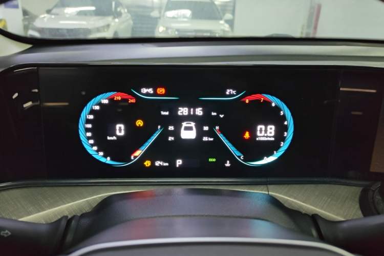 Used CHANGAN Eado 2023 Changan Edition PLUS Blue Whale NE 1.4T GDI DCT Prestige Version Instrument Cluster