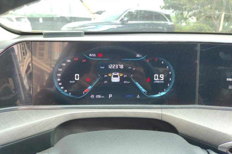 Used CHANGAN Eado 2023 Changan Edition PLUS Blue Whale NE 1.4T GDI DCT Prestige Version Instrument Cluster