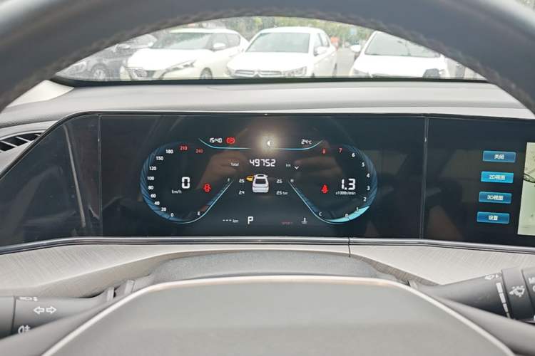Used CHANGAN Eado 2023 Changan Edition PLUS Blue Whale NE 1.4T GDI DCT Prestige Version Instrument Cluster