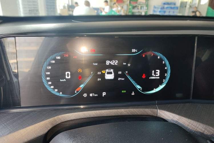 Used CHANGAN Eado 2023 Changan Edition PLUS Blue Whale NE 1.4T GDI DCT Prestige Version Instrument Cluster
