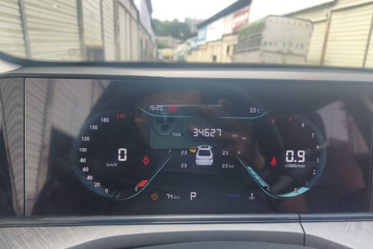 Used CHANGAN Eado 2023 Changan Edition PLUS Blue Whale NE 1.4T GDI DCT Prestige Version Instrument Cluster