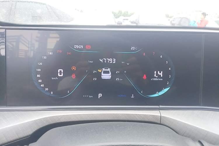 Used CHANGAN Eado 2023 Changan Edition PLUS Blue Whale NE 1.4T GDI DCT Prestige Version Instrument Cluster