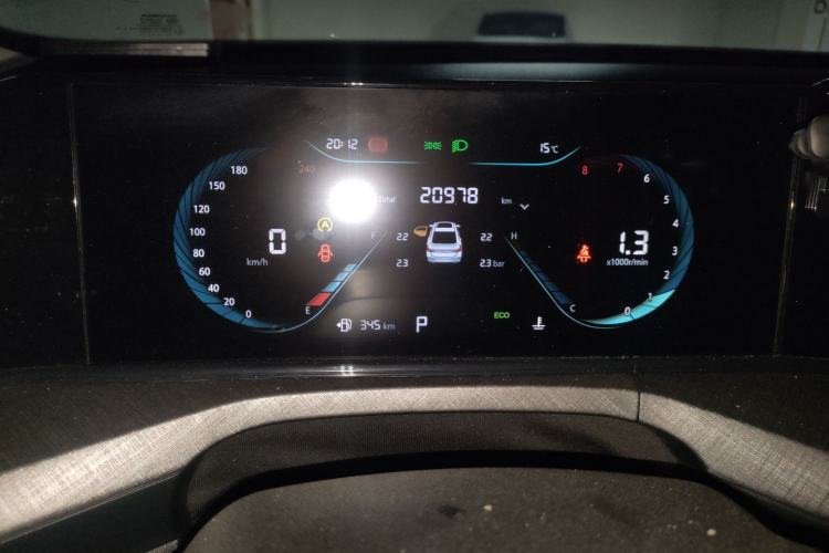 Used CHANGAN Eado 2023 Changan Edition PLUS Blue Whale NE 1.4T GDI DCT Prestige Version Instrument Cluster