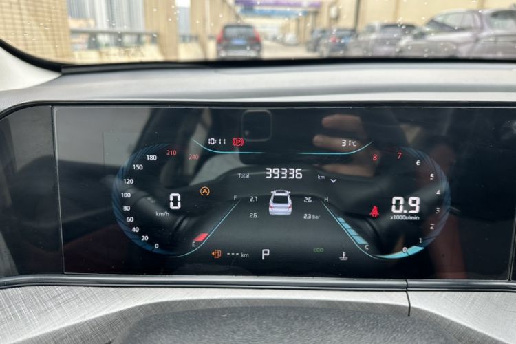 Used CHANGAN Eado 2023 Changan Edition PLUS Blue Whale NE 1.4T GDI DCT Prestige Version Odometer Close Up