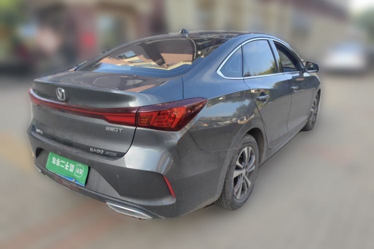 Used CHANGAN Eado 2023 Changan Edition PLUS Blue Whale NE 1.4T GDI DCT Prestige Version Rear Right 45 Deg