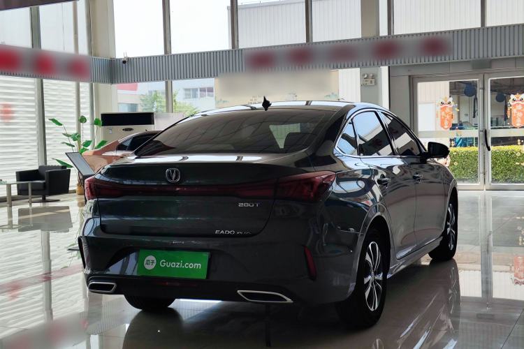 Used CHANGAN Eado 2023 Changan Edition PLUS Blue Whale NE 1.4T GDI DCT Prestige Version Rear Right 45 Deg