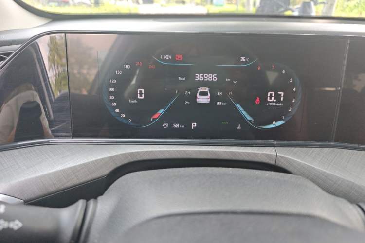 Used CHANGAN Eado 2023 Changan Edition PLUS Blue Whale NE 1.4T GDI DCT Prestige Version Instrument Cluster