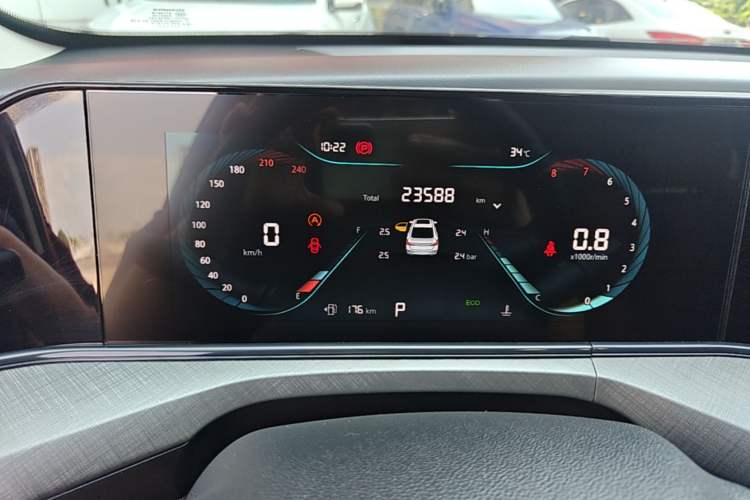 Used CHANGAN Eado 2023 Changan Edition PLUS Blue Whale NE 1.4T GDI DCT Prestige Version Instrument Cluster