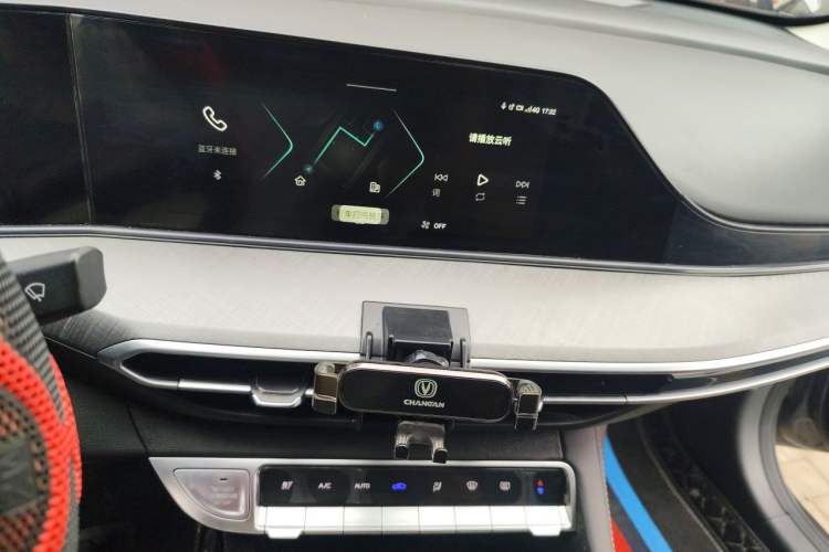 Used CHANGAN Eado 2023 Changan Edition PLUS Blue Whale NE 1.4T GDI DCT Prestige Version Audio And AC Panel