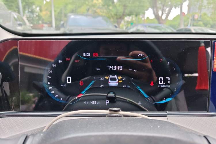 Used CHANGAN Eado 2023 Changan Edition PLUS Blue Whale NE 1.4T GDI DCT Prestige Version Instrument Cluster