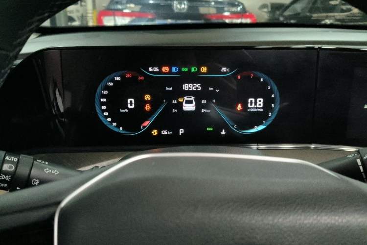 Used CHANGAN Eado 2023 Changan Edition PLUS Blue Whale NE 1.4T GDI DCT Prestige Version Instrument Cluster