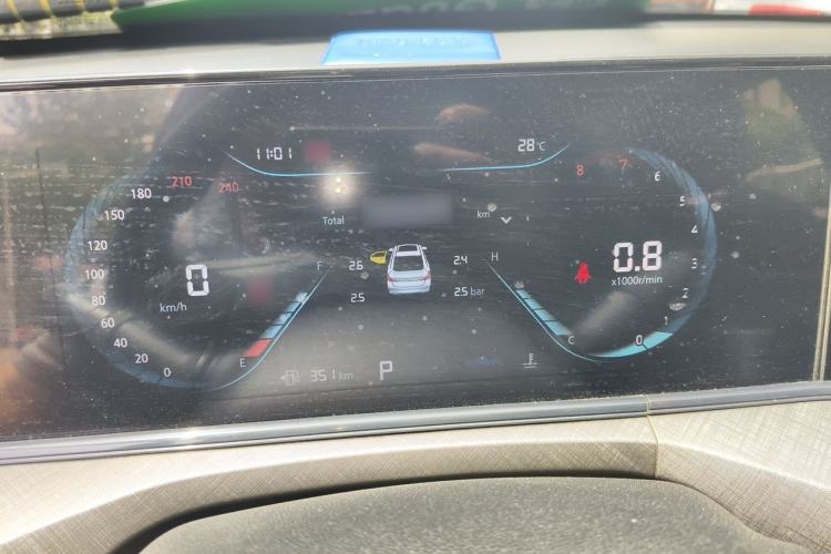 Used CHANGAN Eado 2023 Changan Edition PLUS Blue Whale NE 1.4T GDI DCT Prestige Version Instrument Cluster