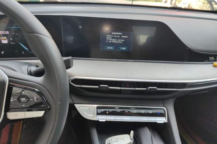 Used CHANGAN Eado 2023 Changan Edition PLUS Blue Whale NE 1.4T GDI DCT Prestige Version Audio And AC Panel