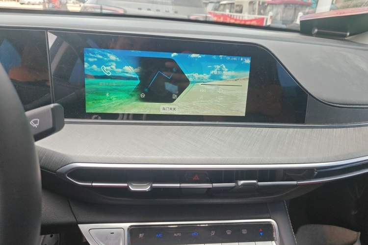 Used CHANGAN Eado 2023 Changan Edition PLUS Blue Whale NE 1.4T GDI DCT Prestige Version Audio And AC Panel