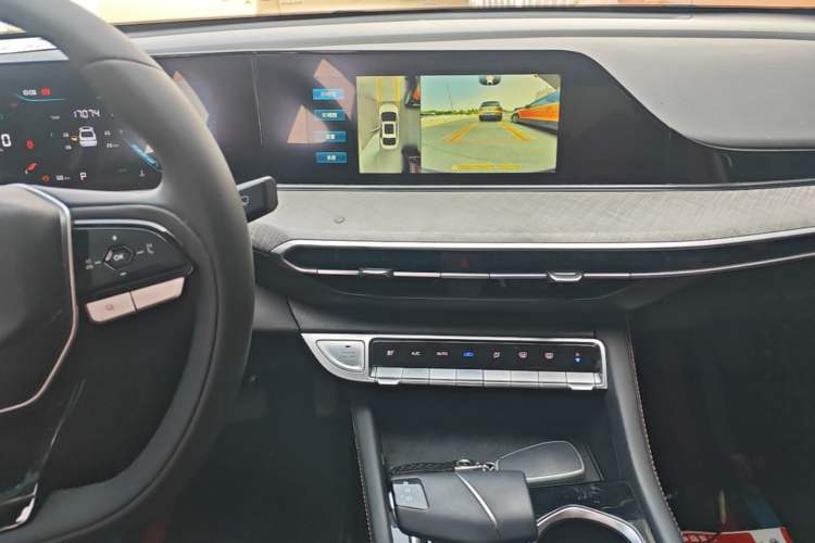 Used CHANGAN Eado 2023 Changan Edition PLUS Blue Whale NE 1.4T GDI DCT Prestige Version Audio And AC Panel