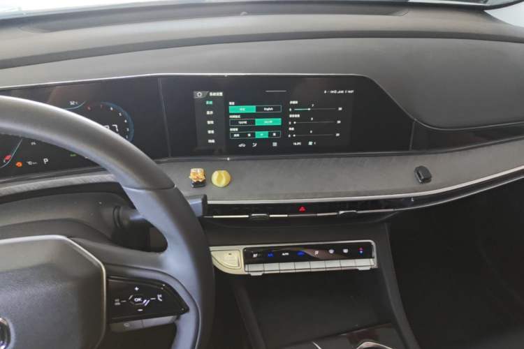Used CHANGAN Eado 2023 Changan Edition PLUS Blue Whale NE 1.4T GDI DCT Prestige Version Audio And AC Panel