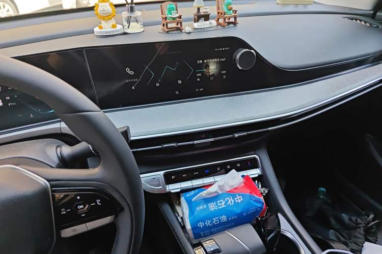 Used CHANGAN Eado 2023 Changan Edition PLUS Blue Whale NE 1.4T GDI DCT Prestige Version Audio And AC Panel