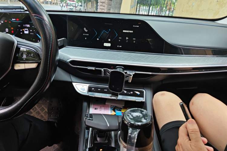 Used CHANGAN Eado 2023 Changan Edition PLUS Blue Whale NE 1.4T GDI DCT Prestige Version Audio And AC Panel