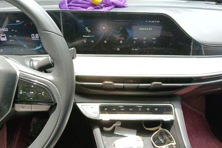 Used CHANGAN Eado 2023 Changan Edition PLUS Blue Whale NE 1.4T GDI DCT Prestige Version Audio And AC Panel