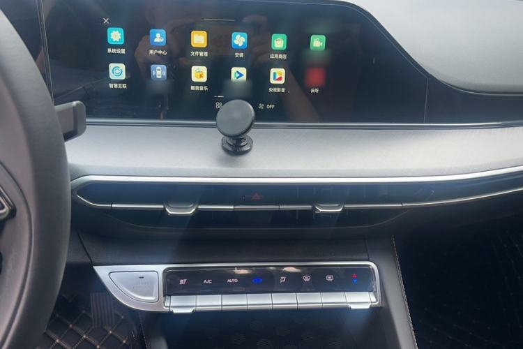 Used CHANGAN Eado 2023 Changan Edition PLUS Blue Whale NE 1.4T GDI DCT Prestige Version Audio And AC Panel