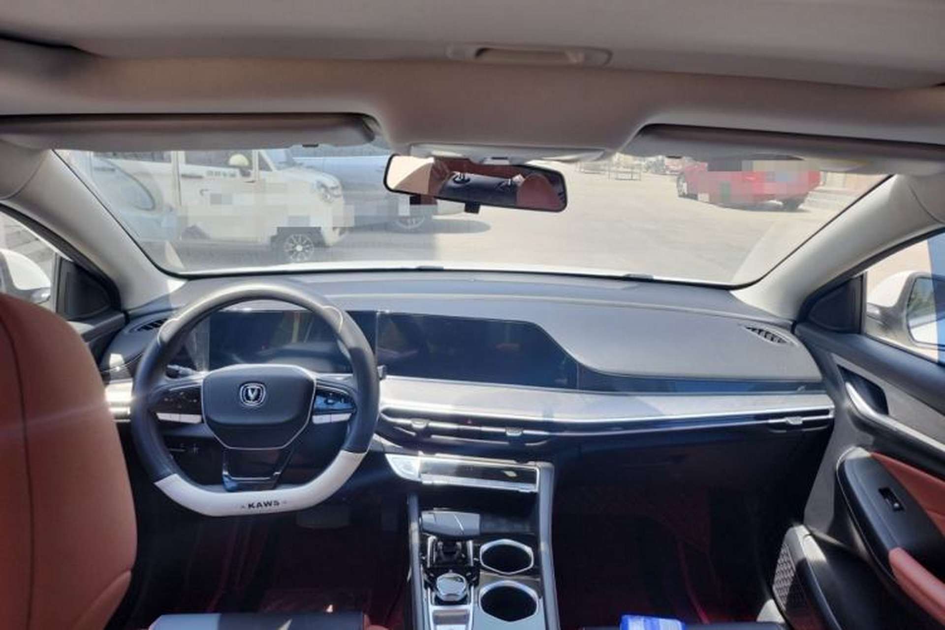 Used CHANGAN Eado 2023 Changan Edition PLUS Blue Whale NE 1.4T GDI DCT Prestige Version Center Console