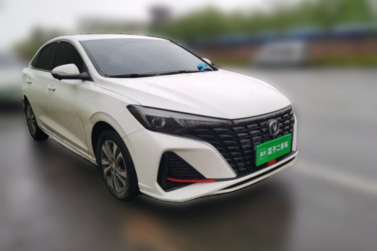 Used CHANGAN Eado 2023 Changan Edition PLUS Blue Whale NE 1.4T GDI DCT Prestige Version Front Right 45 Deg