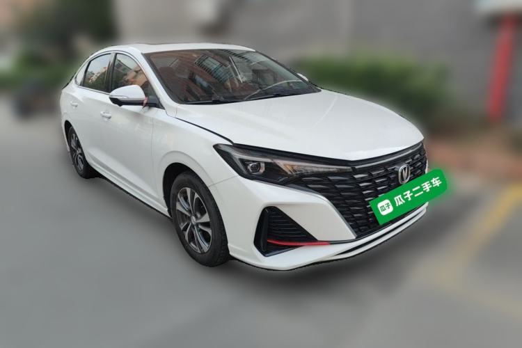 Used CHANGAN Eado 2023 Changan Edition PLUS Blue Whale NE 1.4T GDI DCT Prestige Version Front Right 45 Deg