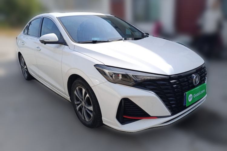 Used CHANGAN Eado 2023 Changan Edition PLUS Blue Whale NE 1.4T GDI DCT Prestige Version Front Right 45 Deg