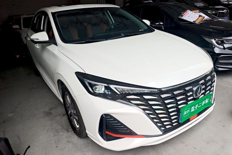 Used CHANGAN Eado 2023 Changan Edition PLUS Blue Whale NE 1.4T GDI DCT Prestige Version Front Right 45 Deg