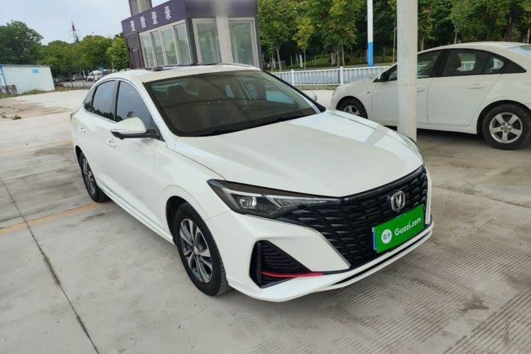 Used CHANGAN Eado 2023 Changan Edition PLUS Blue Whale NE 1.4T GDI DCT Prestige Version Front Right 45 Deg