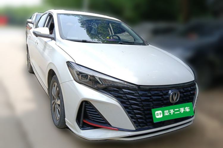 Used CHANGAN Eado 2023 Changan Edition PLUS Blue Whale NE 1.4T GDI DCT Prestige Version Front Right 45 Deg