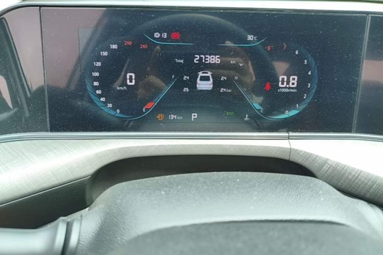Used CHANGAN Eado 2023 Changan Edition PLUS Blue Whale NE 1.4T GDI DCT Prestige Version Instrument Cluster