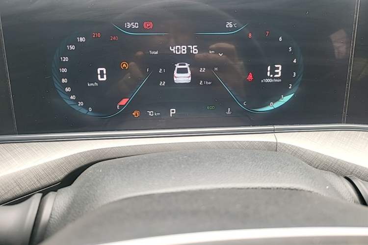 Used CHANGAN Eado 2023 Changan Edition PLUS Blue Whale NE 1.4T GDI DCT Prestige Version Instrument Cluster