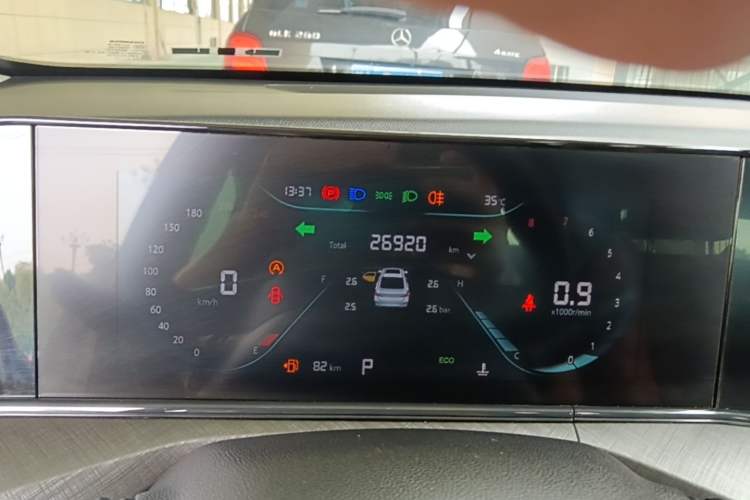 Used CHANGAN Eado 2023 Changan Edition PLUS Blue Whale NE 1.4T GDI DCT Prestige Version Instrument Cluster