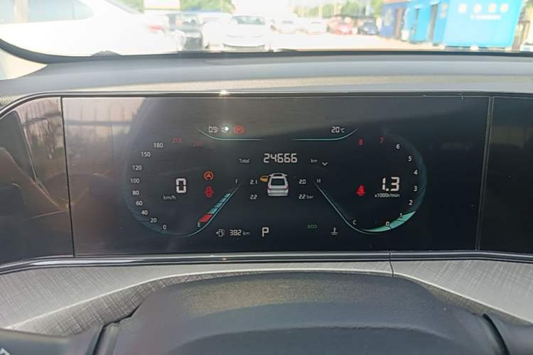 Used CHANGAN Eado 2023 Changan Edition PLUS Blue Whale NE 1.4T GDI DCT Prestige Version Instrument Cluster