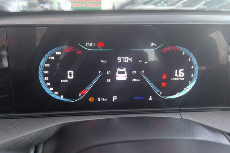 Used CHANGAN Eado 2023 Changan Edition PLUS Blue Whale NE 1.4T GDI DCT Prestige Version Instrument Cluster