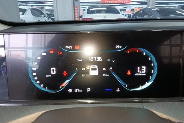 Used CHANGAN Eado 2023 Changan Edition PLUS Blue Whale NE 1.4T GDI DCT Prestige Version Instrument Cluster